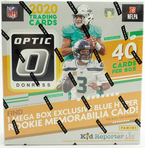 2020-Panini Donruss Optic Football Mega Box