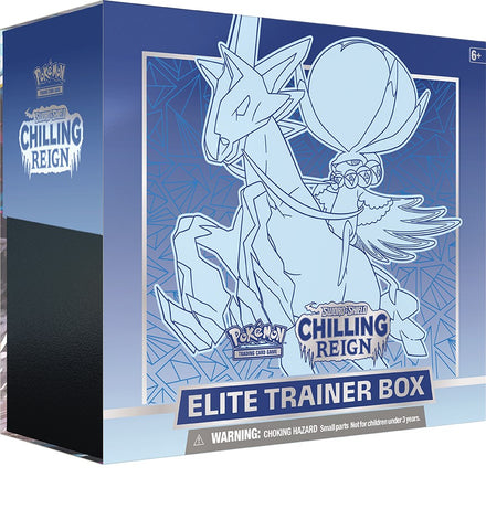 Pokémon - Chilling Reign (Ice Rider Calyrex) Elite Trainer Box
