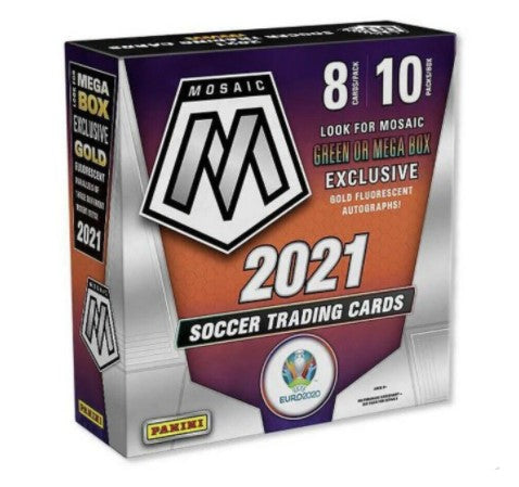 2020-21 Panini Mosaic UEFA Euro 2020 Soccer Mega Box
